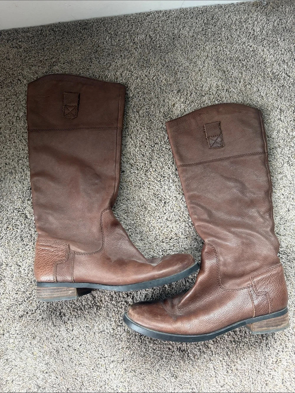 Nine West Brown Leather Boots